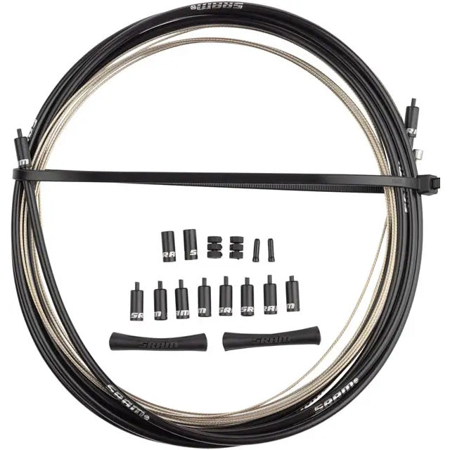 4mm SlickWire Road/Mountain Shift Set, Black