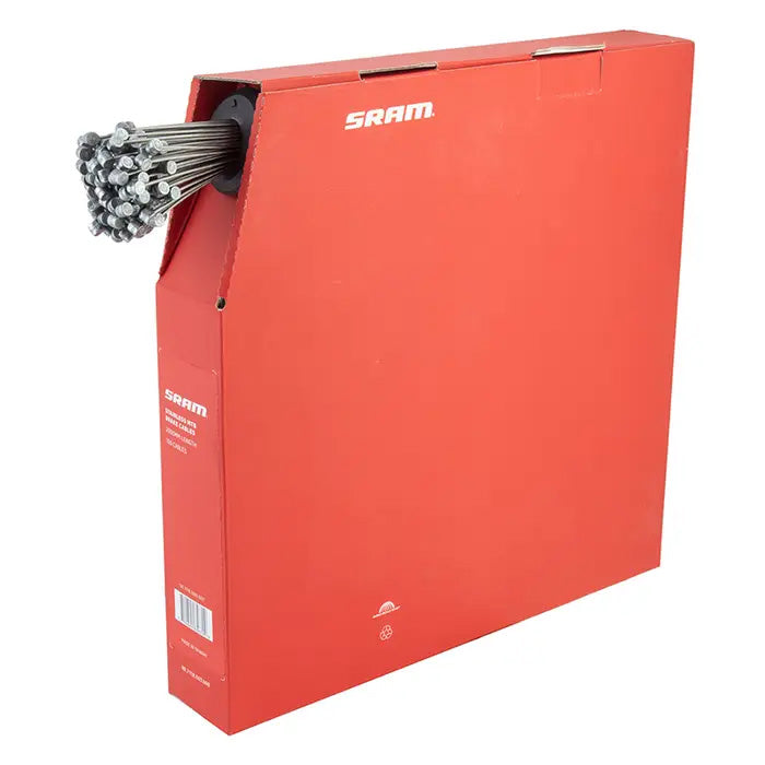 Stainless MTB Brake Cables Silver, 2000mm, 100/count