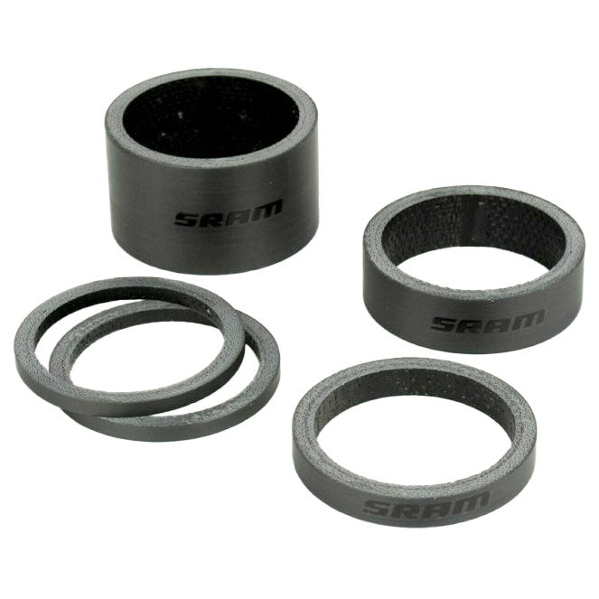 Carbon Headset Spacers set/5