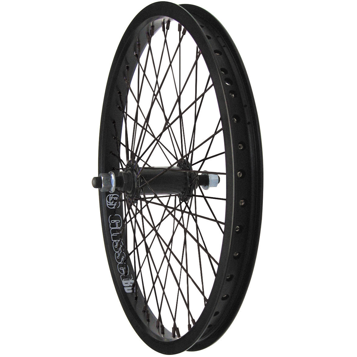 Black Dog 20" Front Wheel, 3/8" 48h