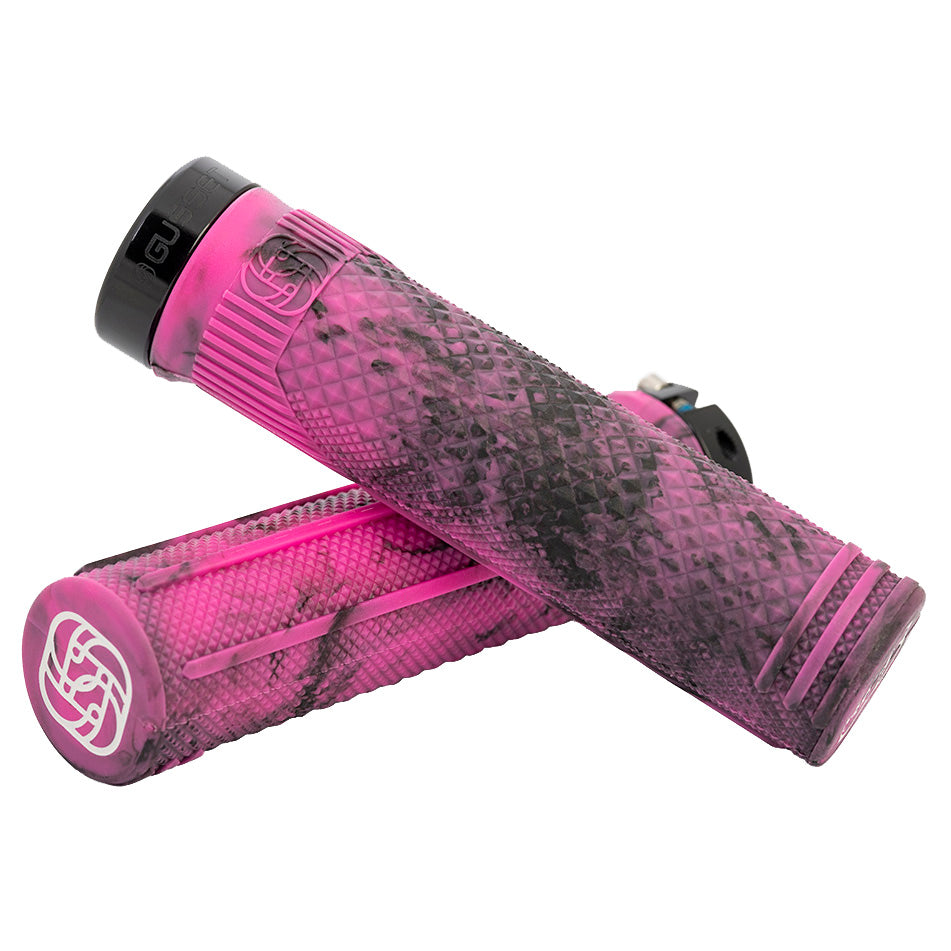 S2 X-Soft Grips, Black/Pink - Pair