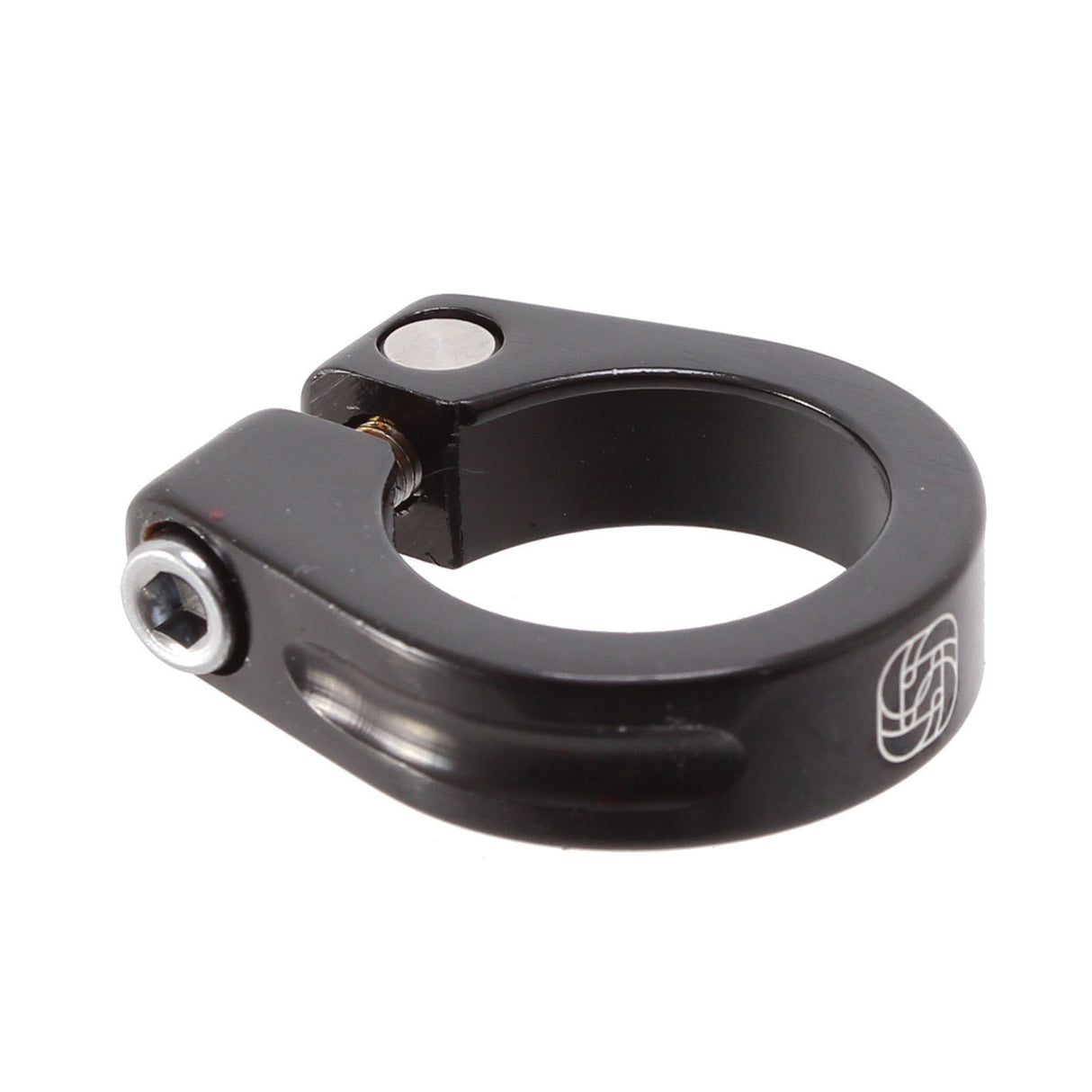 Clench Seat Clamp w/ Bolt, 30.0mm Black