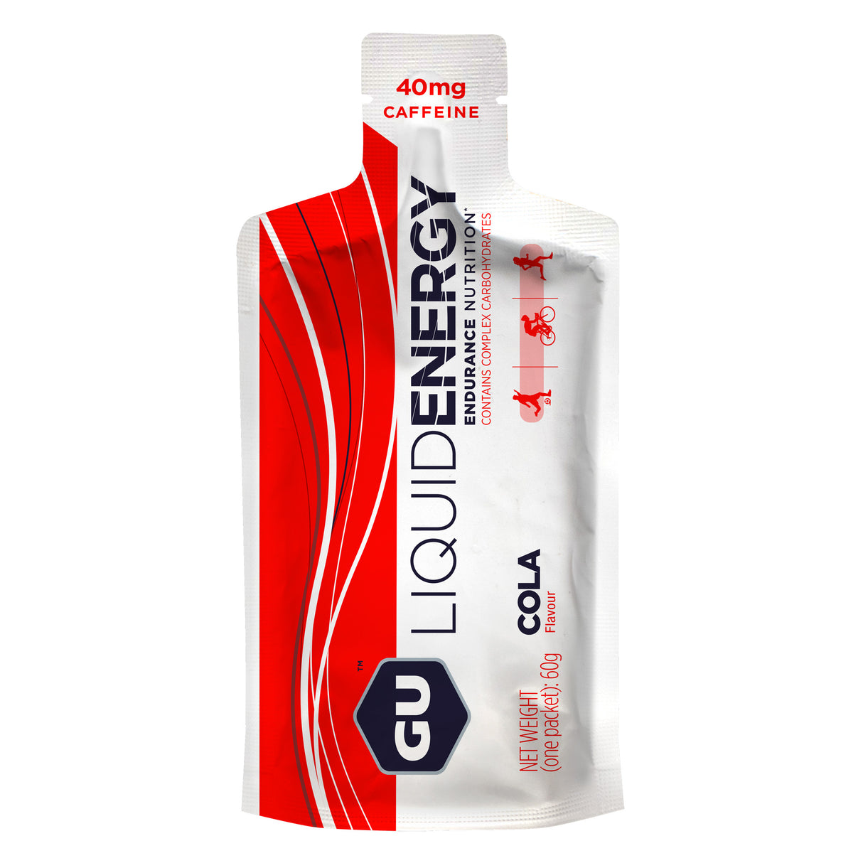 Liquid Energy Gel, Cola, 12/Count