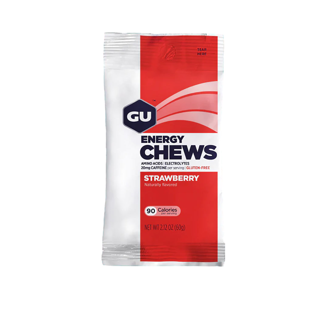Energy Chews, Strawberry, 12/Count