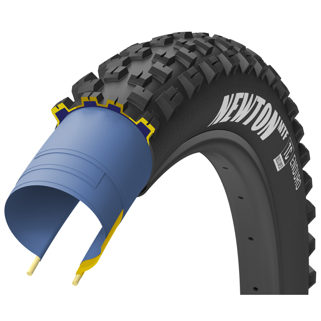 Newton MTF Enduro Tubeless, 29x2.5", Black