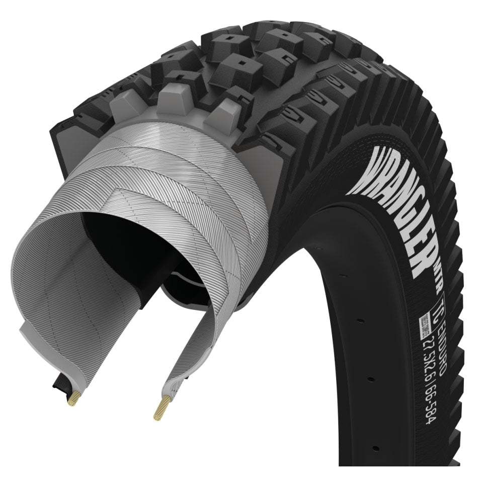 Wrangler MTR Enduro Tubeless, 27.5"x2.6", Black