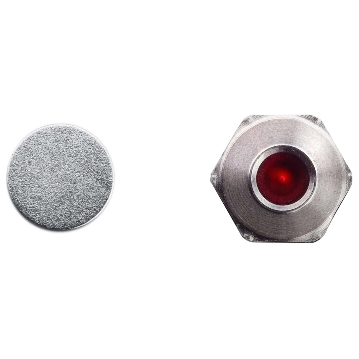 Single Hexlox, Non-Magnetic, Code A, 6mm, Silver