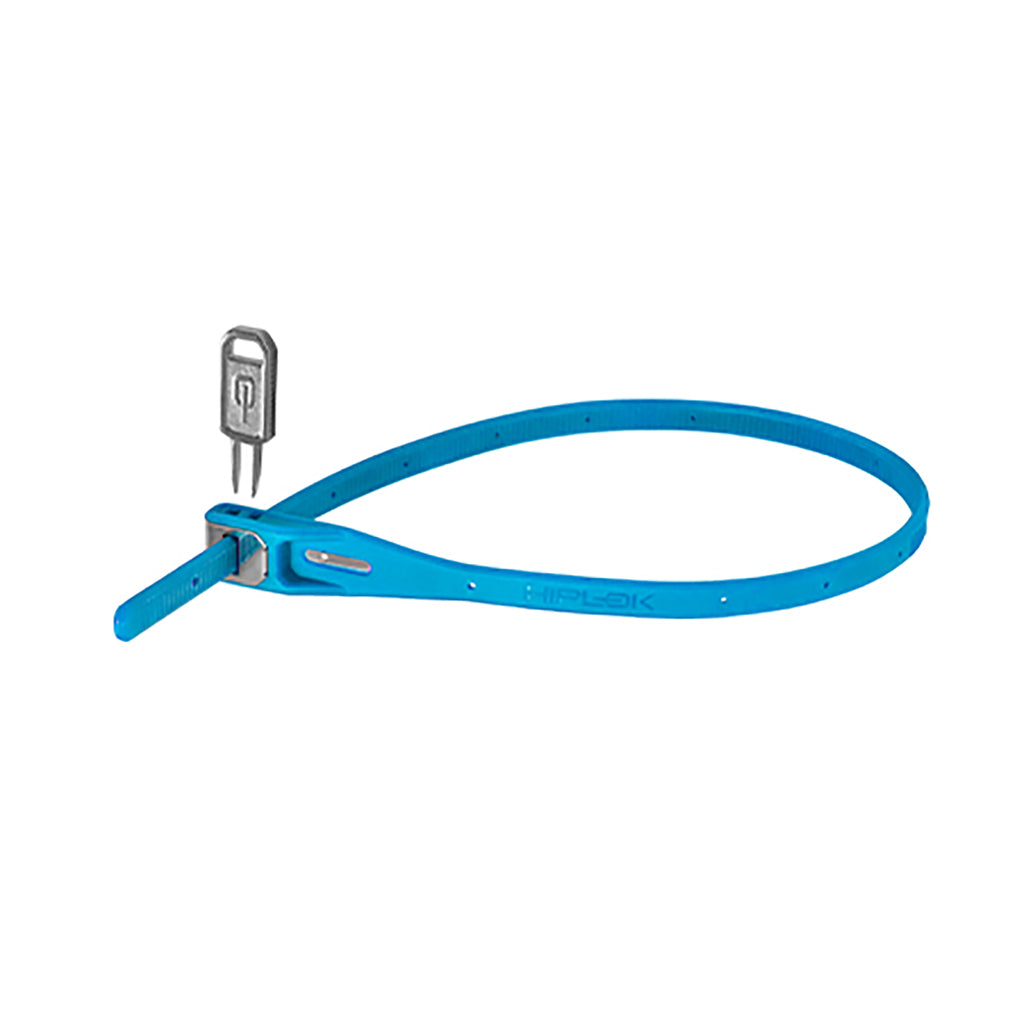 Z Lok Single Zip Key Lock, Cyan
