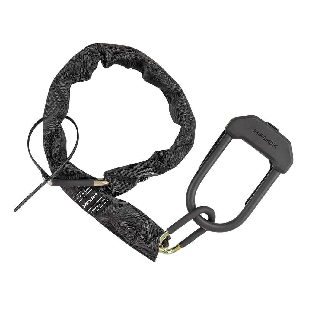 E-DX Chain and U-Lock w/ Z Lok, Black