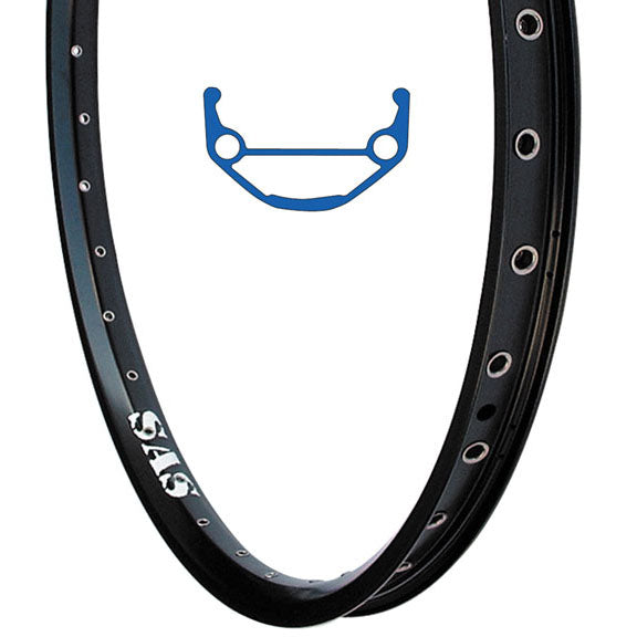 SAS 26" Rim, 36h, Black