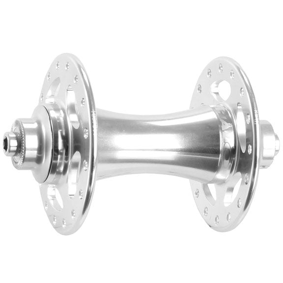 Retro RO Road Front Hub, 32h, Polished Silver