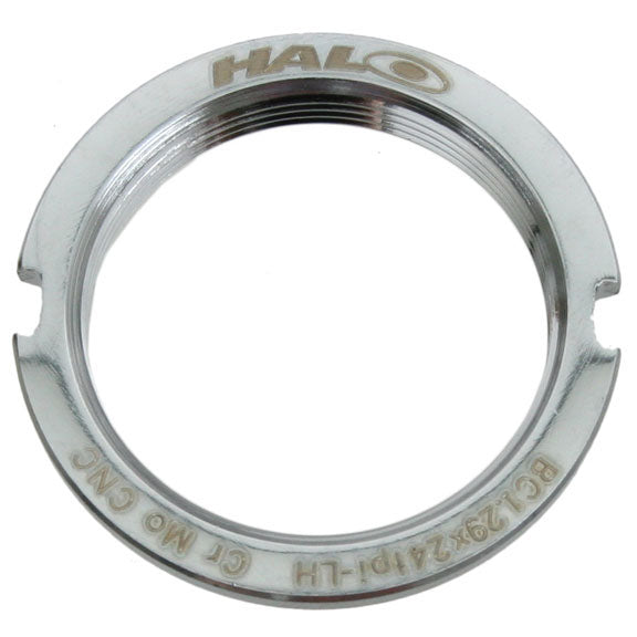 Steel Track Lockring, 1.29" X 24tpi, Silver
