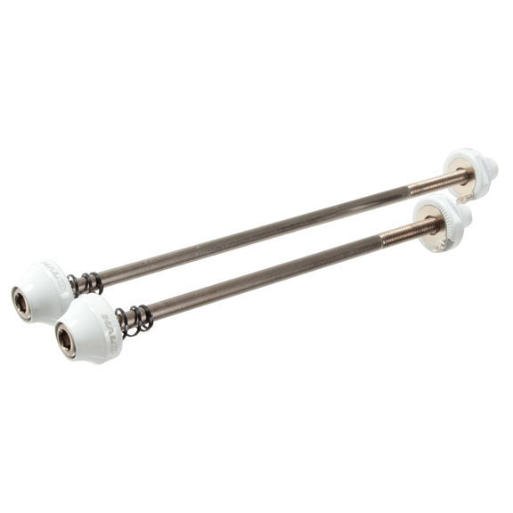 Hex Key Wheel Skewers, F/R, White