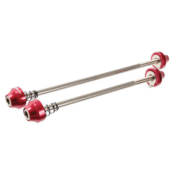 Hex Key Wheel Skewers, F/R, Red