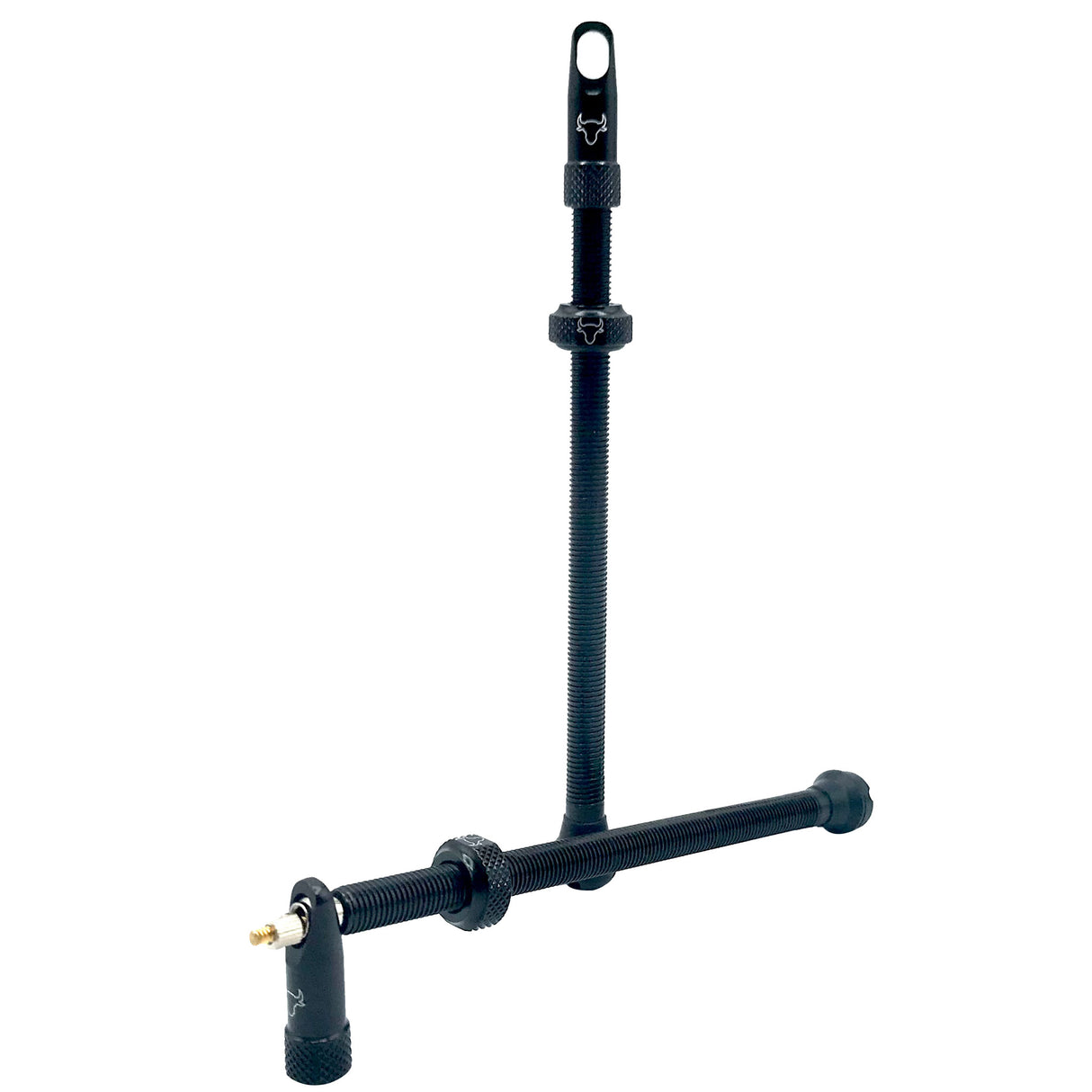 Tubeless Presta Valve Stem, 105mm (Pair) - Black