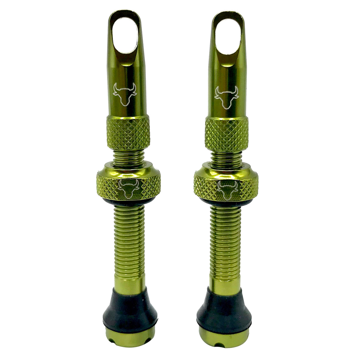 Tubeless Valve Stem, 42mm (Pair) - Green