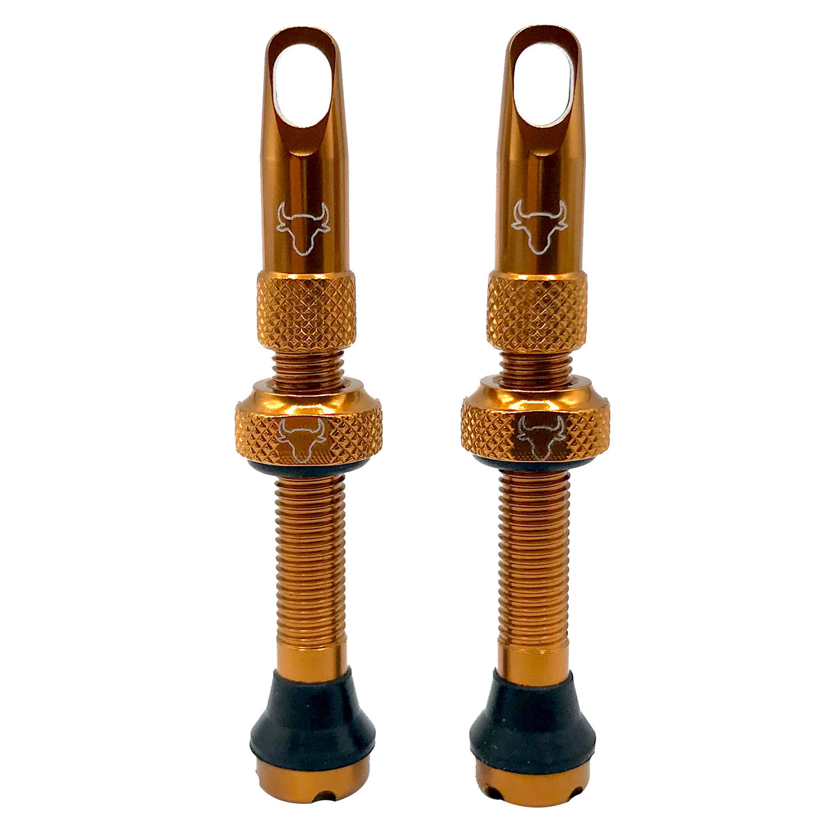 Tubeless Valve Stem, 42mm (Pair) - Bronze