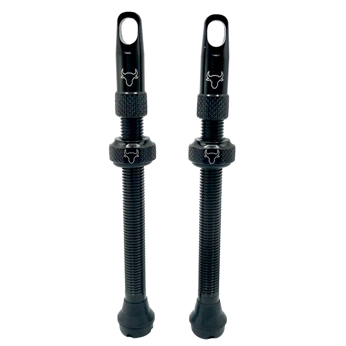 Tubeless Valve Stem, 65mm (Pair) - Black