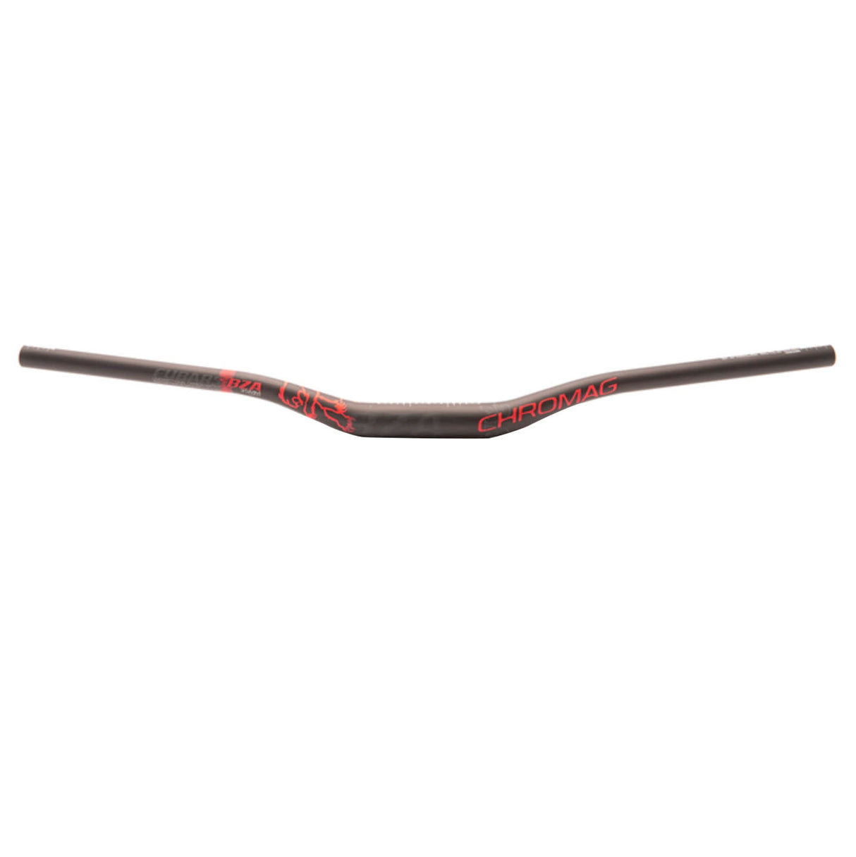 BZA 35 Carbon Riser Bar, (35.0) 25mm/800mm - Blk/Red