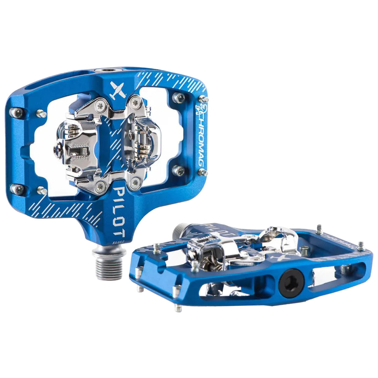 Pilot SPD Pedals, Blue