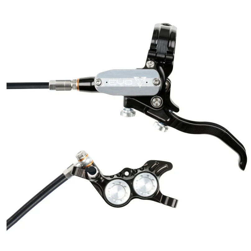 Tech 4 Evo GR4 Disc Brake, Left/Front, 74mm, Blck/Sil