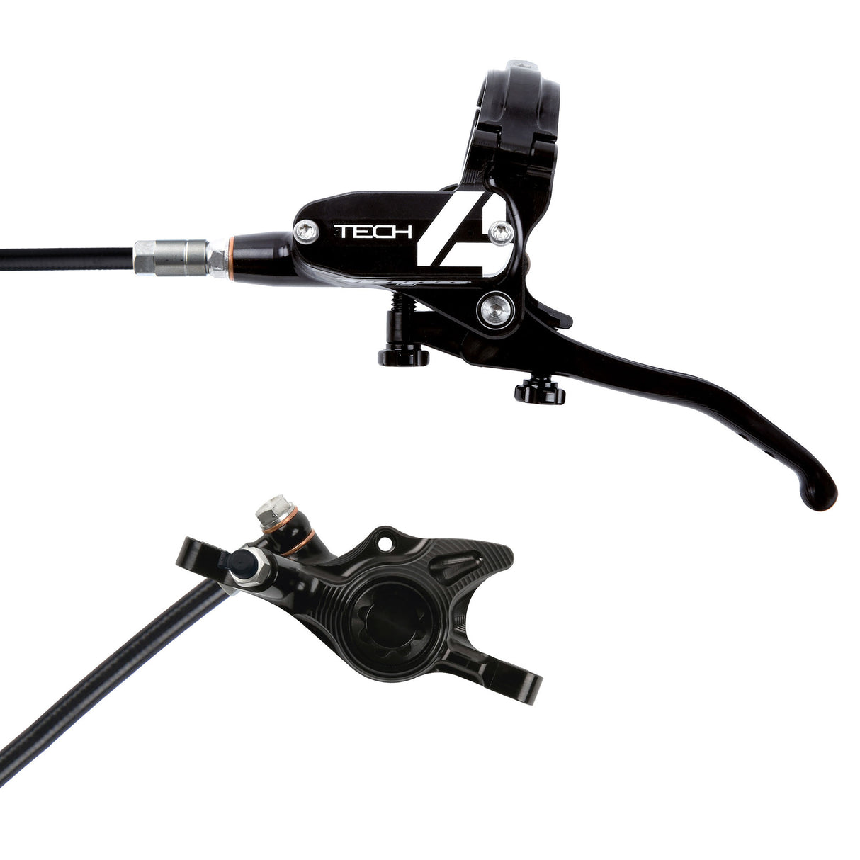 Tech 4 X2 Disc Brake, Right/Rear, 74mm, Black NLS