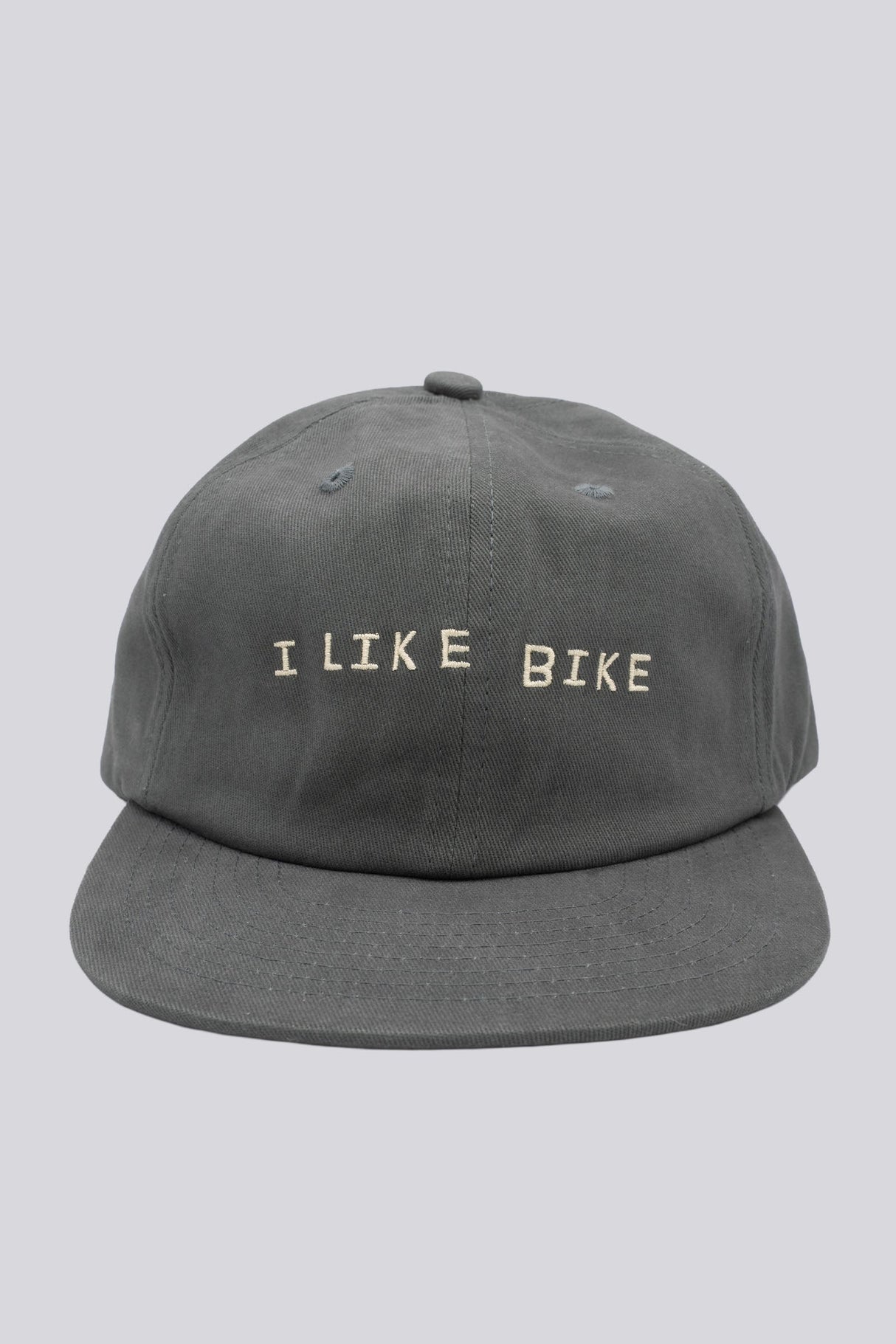 I LIKE BIKE Hat - Charcoal