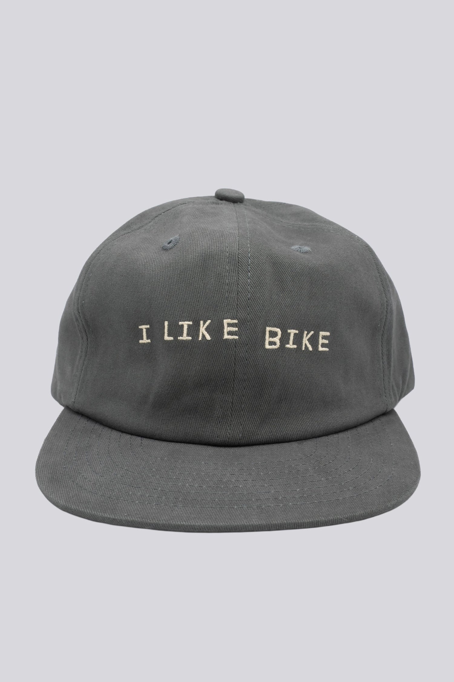 I LIKE BIKE Hat - Charcoal