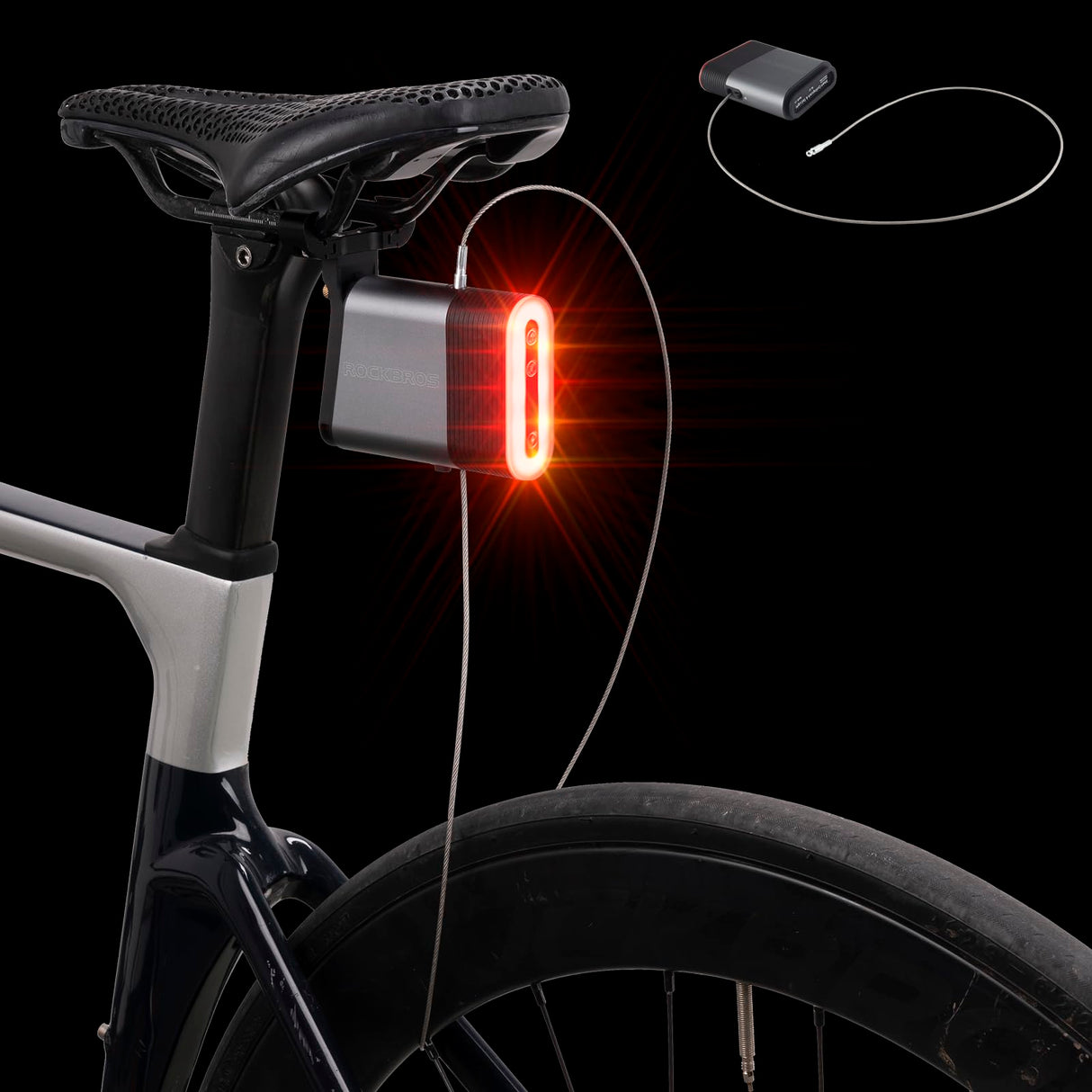 Bluetooth Lock Light Brake Sense Diurnal Light
