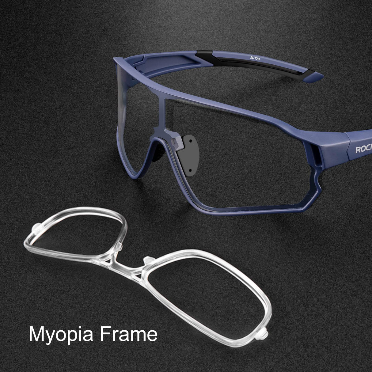Thickened PC Lens Photochromic Sunglasses (UV400)