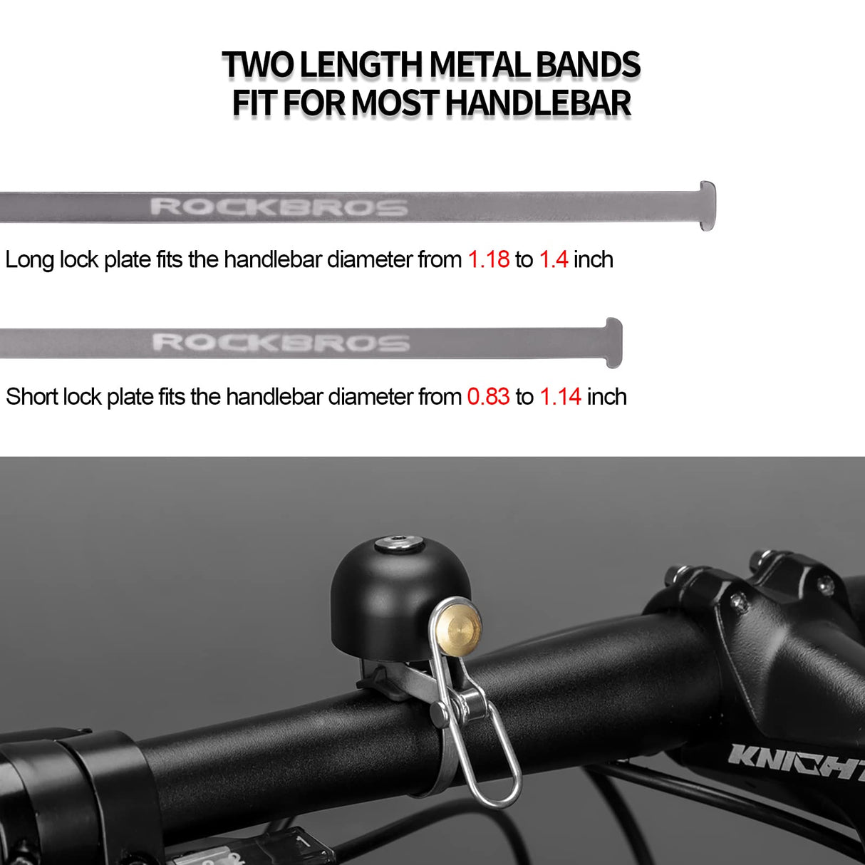 ROCKBROS Bike Classic Bicycle Bell Loud Sound Bells