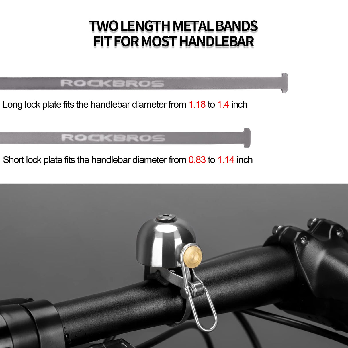 ROCKBROS Bike Classic Bicycle Bell Loud Sound Bells