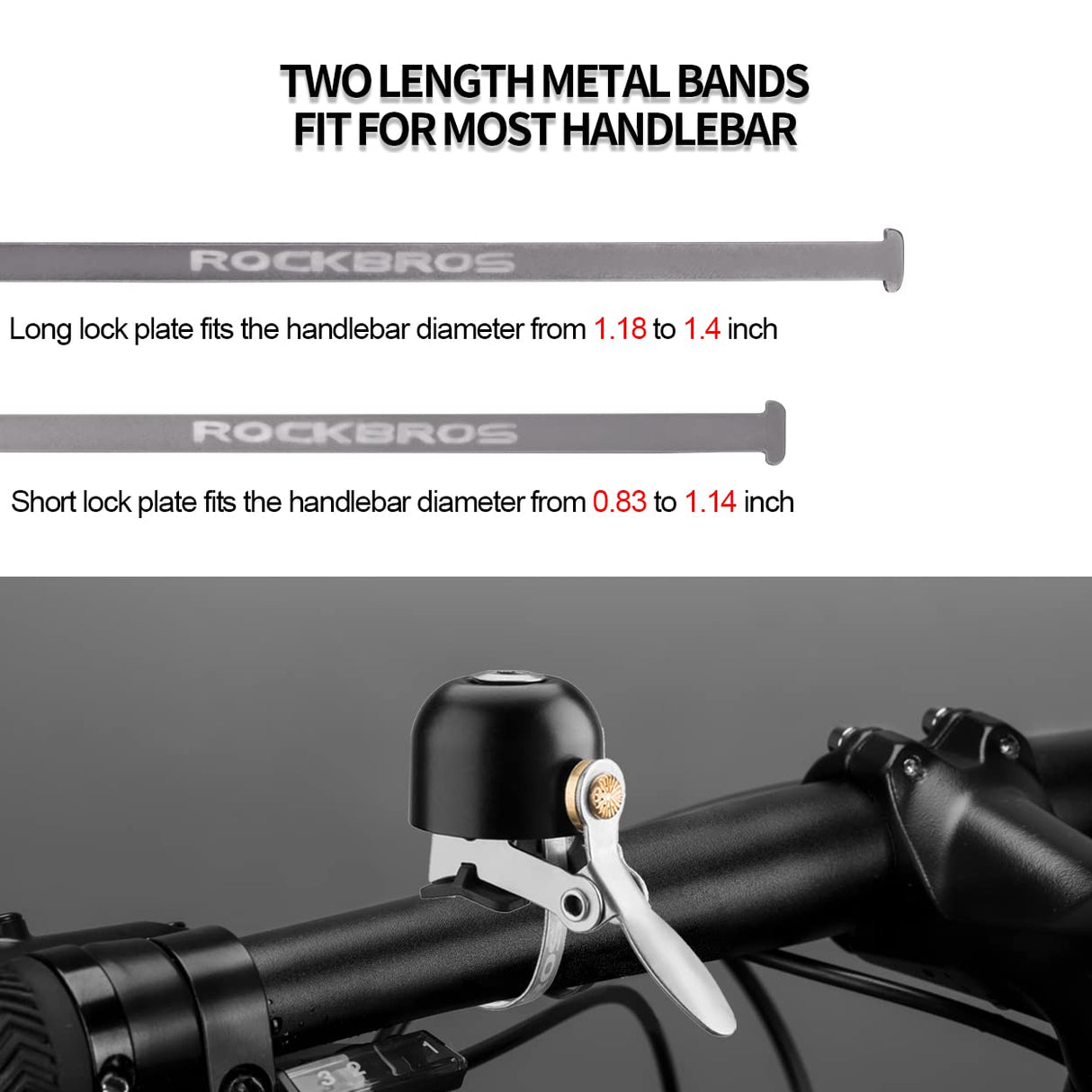 ROCKBROS Bike Classic Bicycle Bell Loud Sound Bells