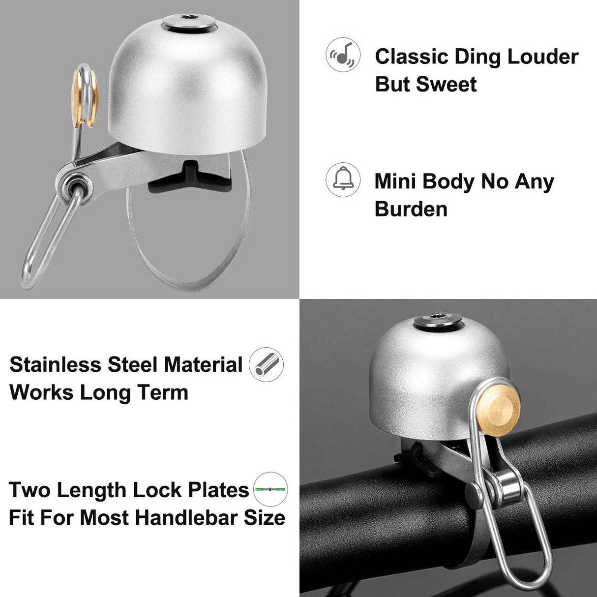 ROCKBROS Bike Classic Bicycle Bell Loud Sound Bells