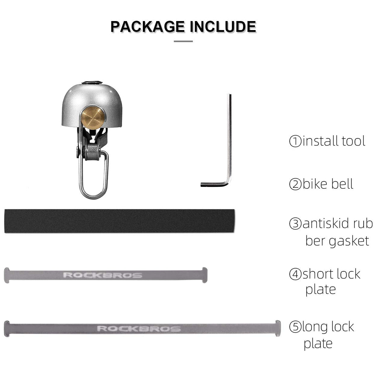 ROCKBROS Bike Classic Bicycle Bell Loud Sound Bells