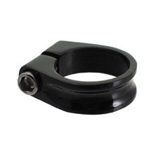 SC-201 Seat Clamp w/ Bolt, 31.8mm Black