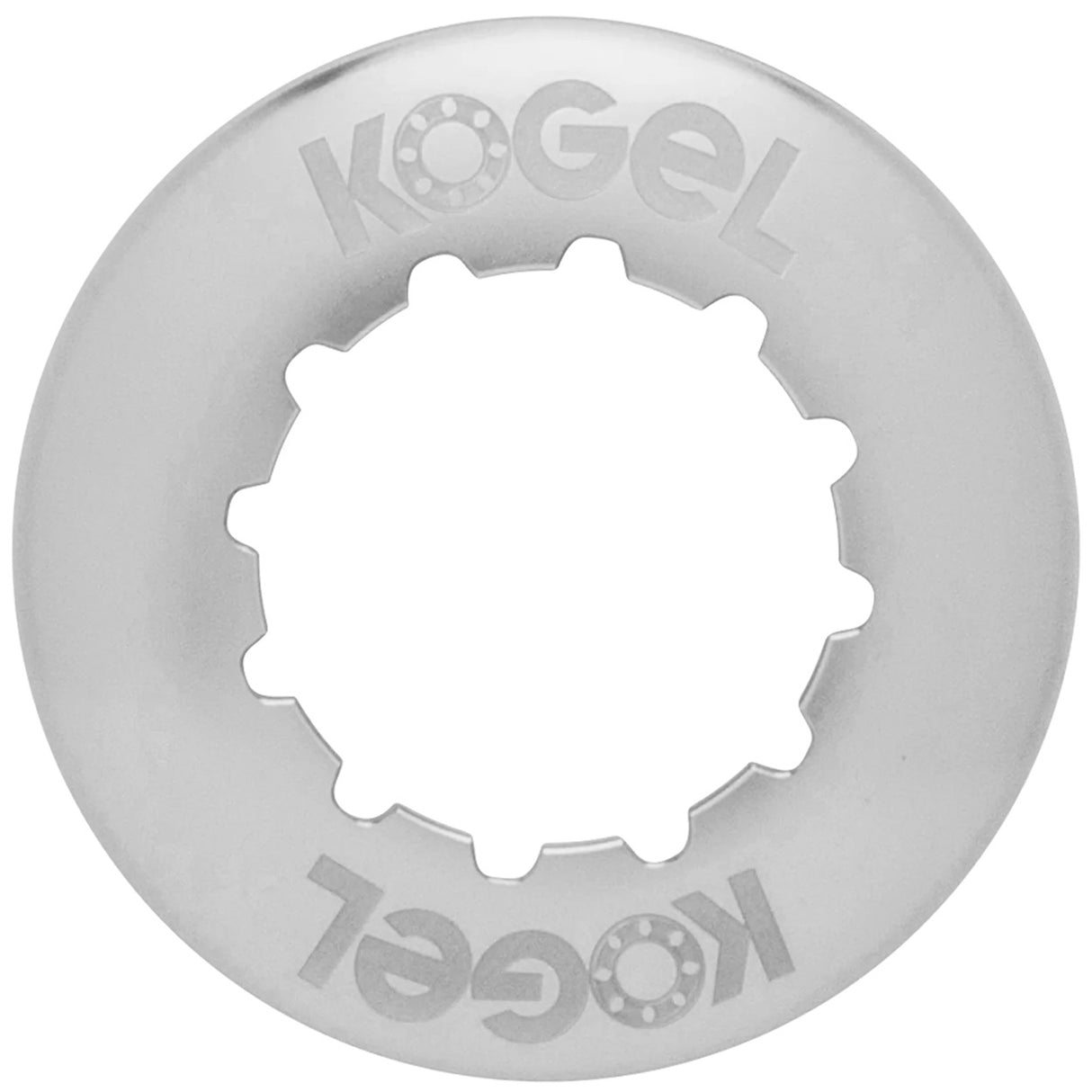 Center Lock Internal Spline Rotor Lockring, Raw NLS