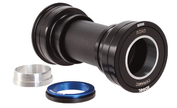 BB86-24 (Road) Alloy Bottom Bracket - Black