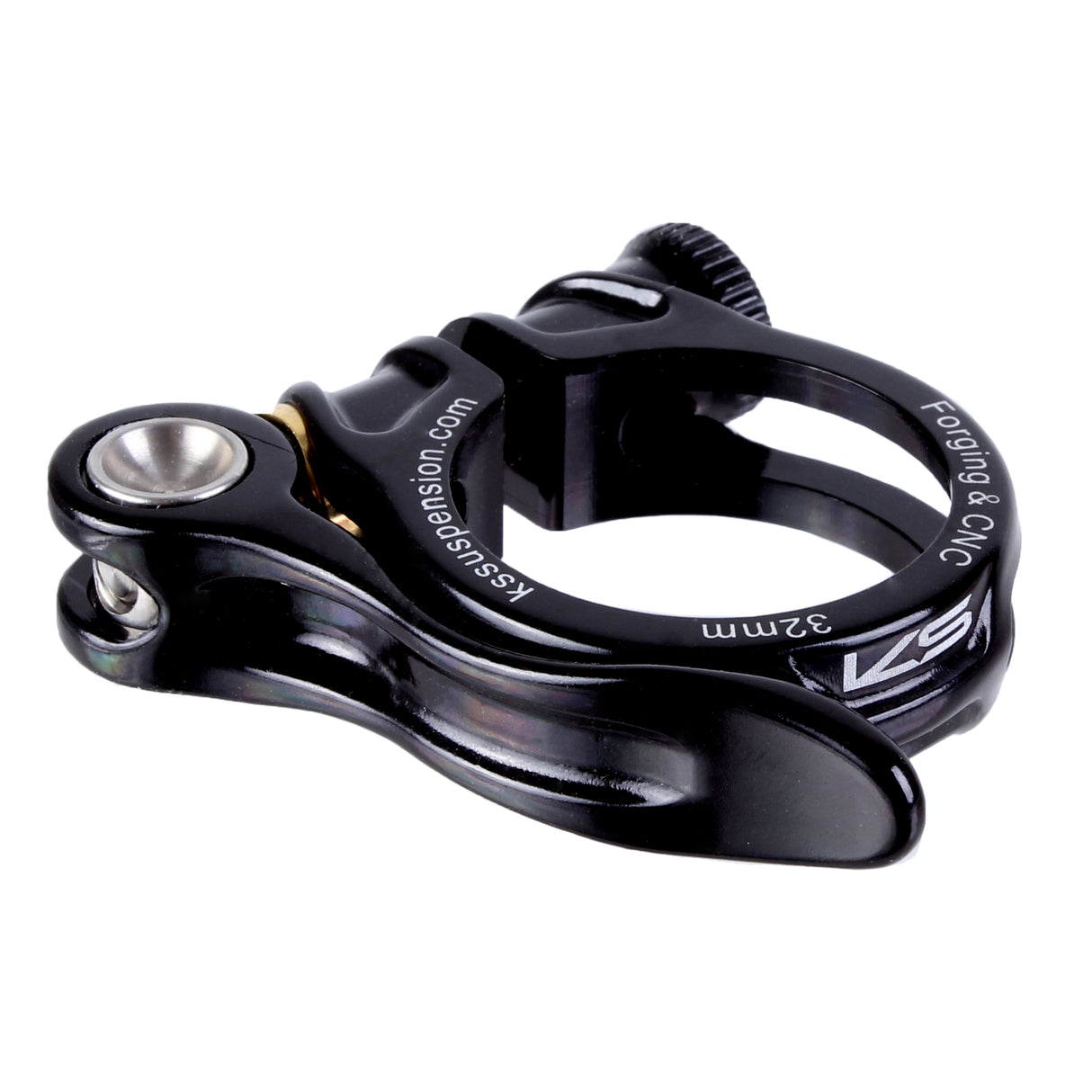 Q/R Seat Clamp, 32.0mm - Black