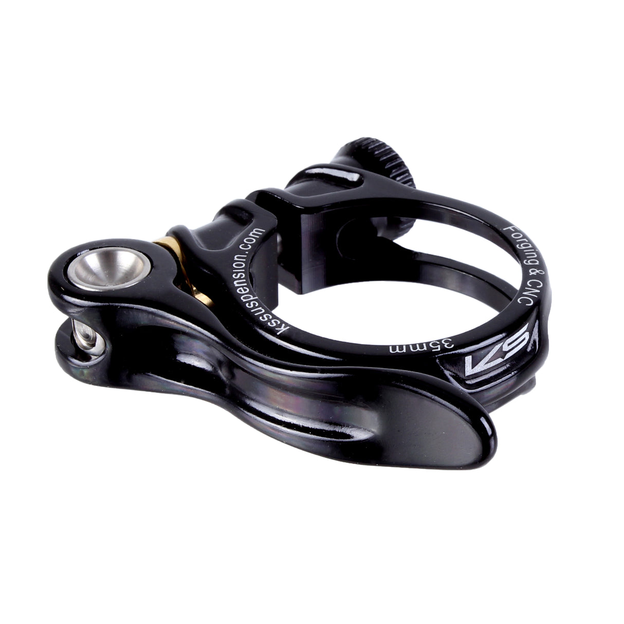Q/R Seat Clamp, 35.0mm - Black