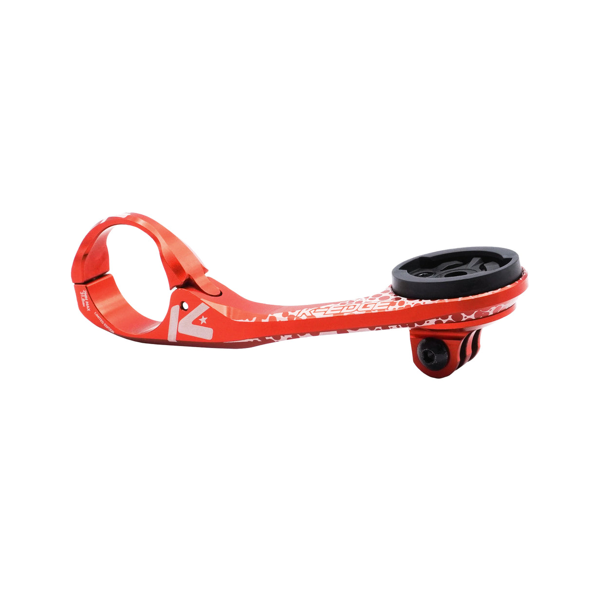 Garmin/Wahoo Max XL Combo Mount LTD, 31.8mm, Red