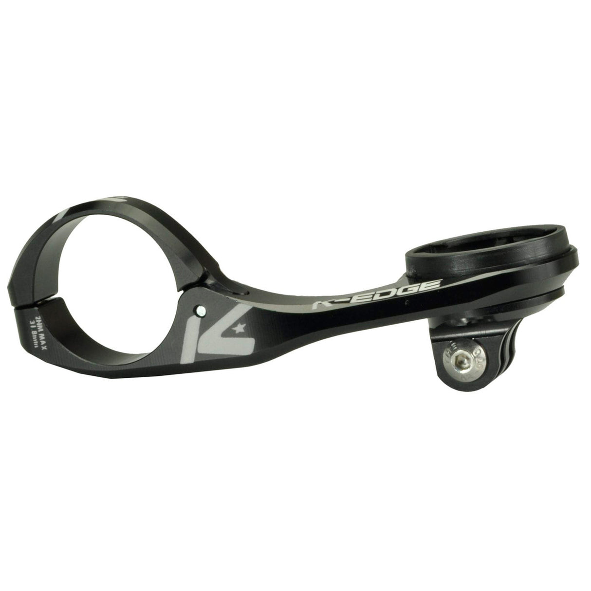 Garmin Max Combo Mount, 31.8mm, Black Anodized