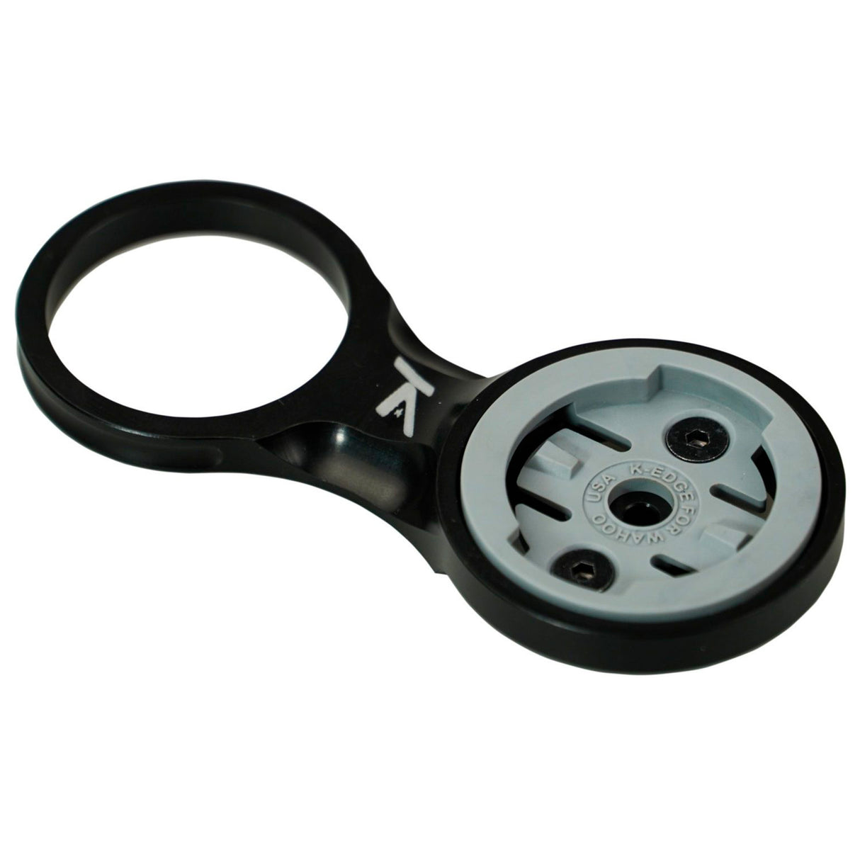 Wahoo Stem Mount, Fixed, Black Anodized