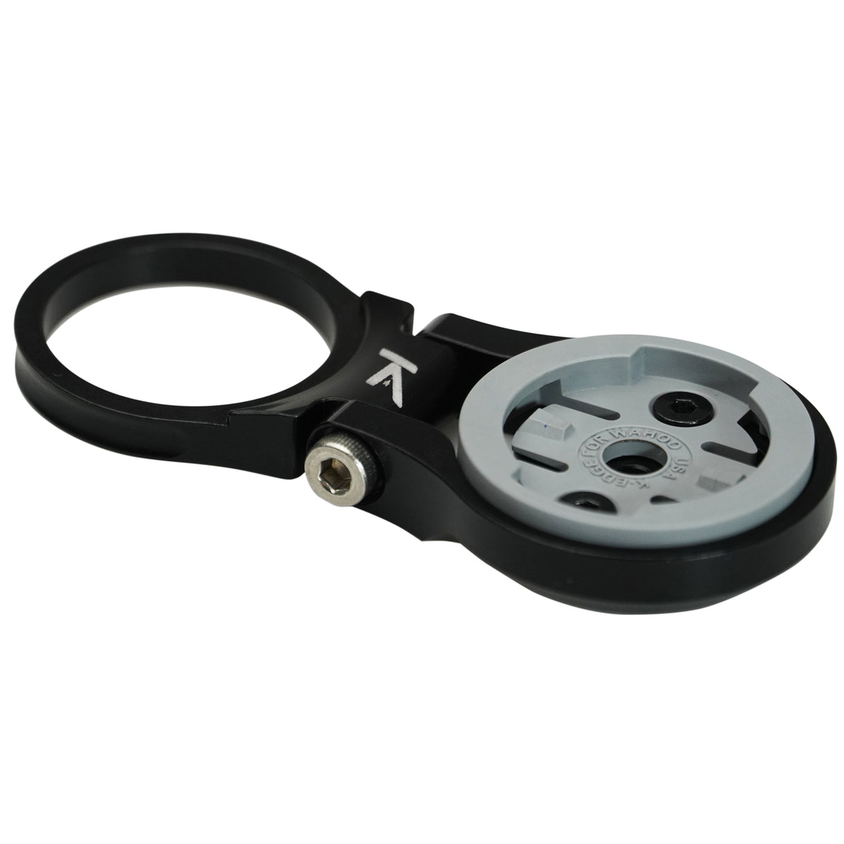 Wahoo Stem Mount, Adjustable, Black Anodized
