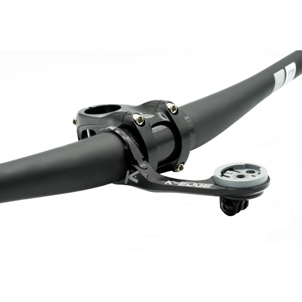 Wahoo Max XL Combo Mount, 31.8mm, Black Anodized