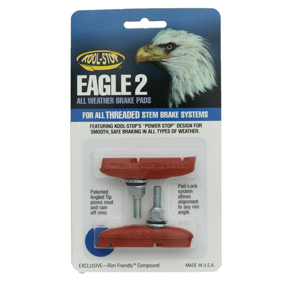 Eagle-Claw 2 Pads, Threaded - Salmon