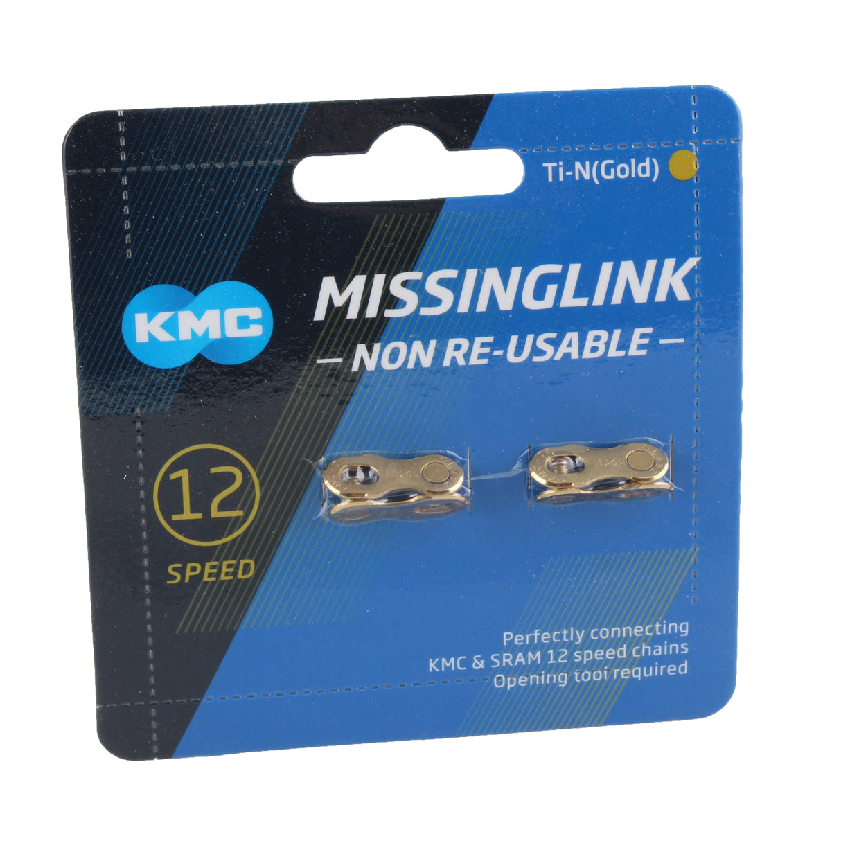 MissingLink-12-Ti Gold Connector, 2/Count