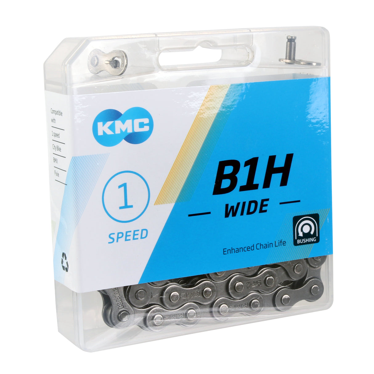 B1H BMX Heavy Duty Chain, Silver