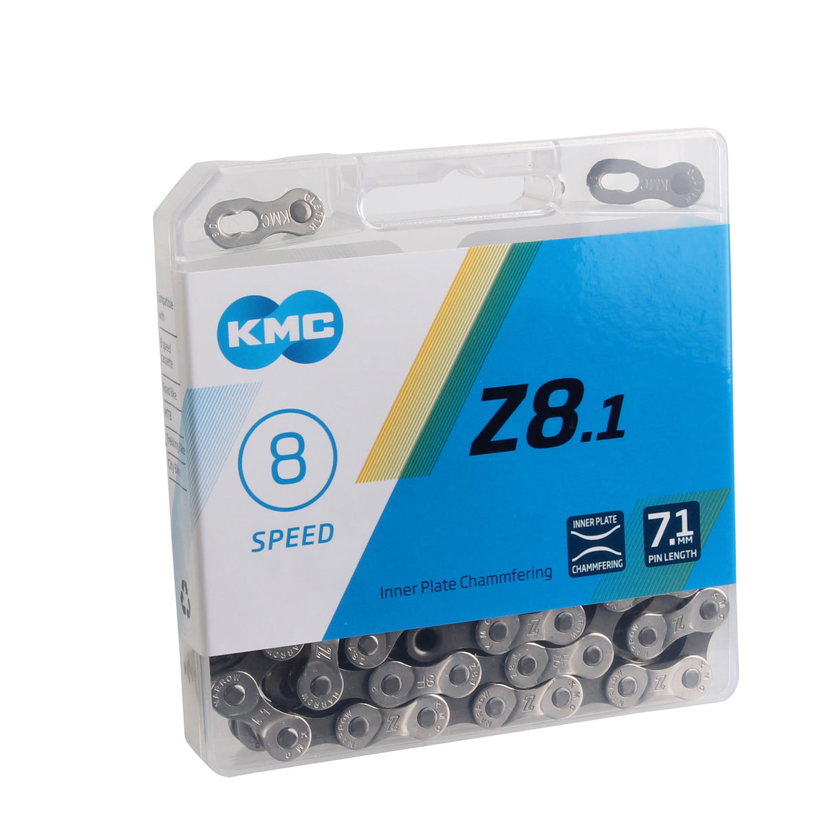 Z8.1 Chain (8sp), Silver/Gray