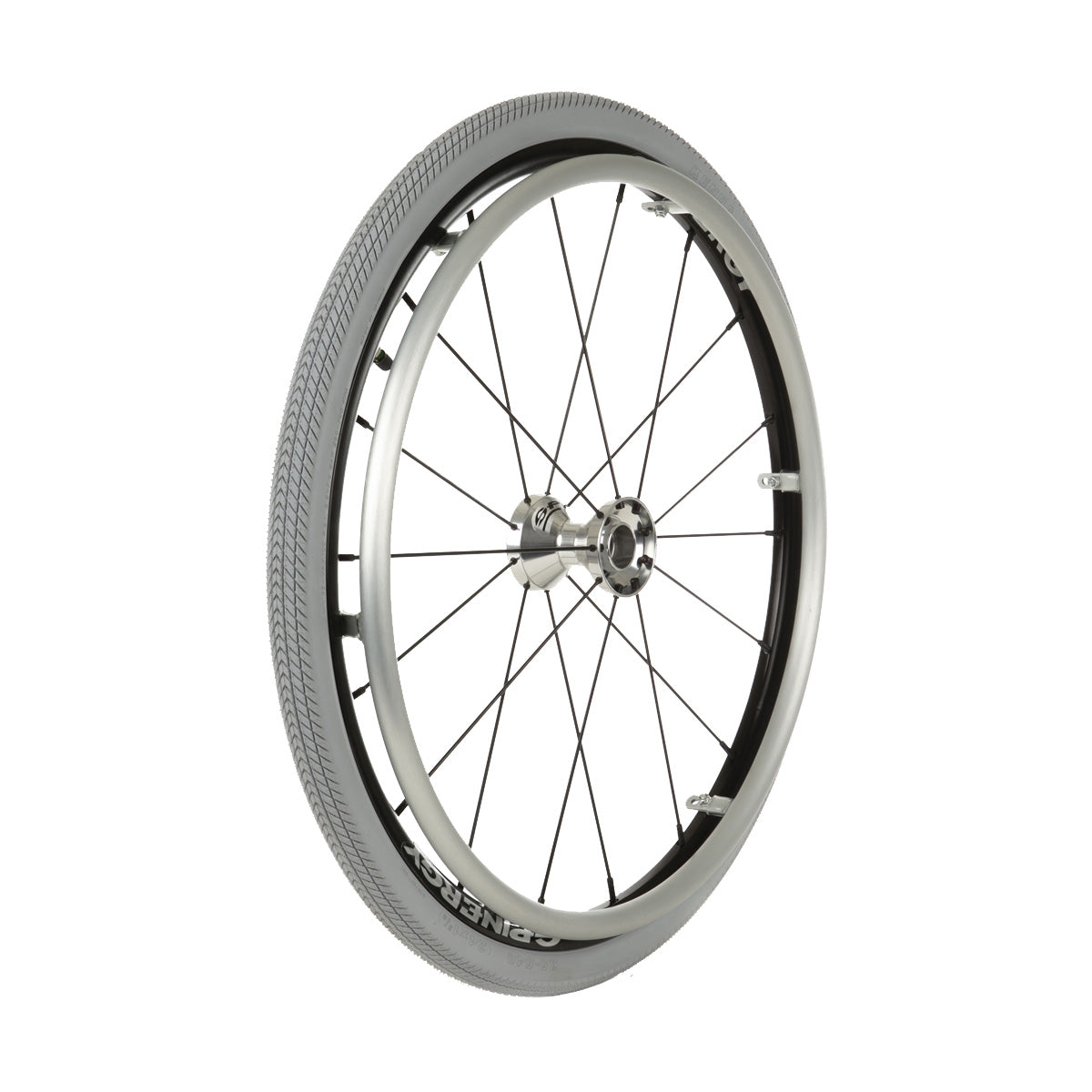 K1079P Wheelchair Tire, 24 x 1-3/8" Gray